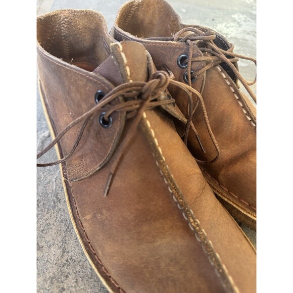 Clarks Originals Desert Trek Beeswax Leather Chukka Boots Men’s Size 9 - Iconic - Picture 6 of 12